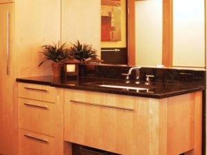 Modern Maple Master Bath!