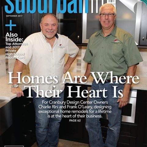 Cranbury Design is featured. Visit our bio link to read more! #suburbanlifemagazine #njkitchenremodel #njbathremodel #designnj