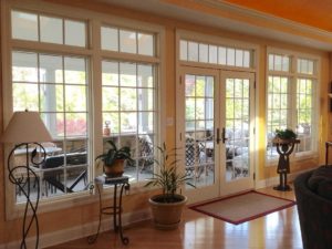 Throwback Thursday to a client’s screened porch addition! #njrenovation #screenedporch #windowview #outdoorviews #throwbackthursday