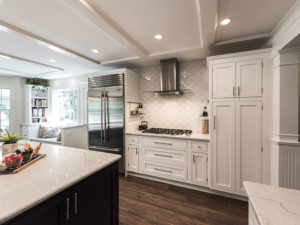 “Good Bones” White and Grey Kitchen
