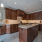 Warm Walnut Kitchen & Laundry Room Renovation