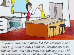 So funny and so true! #kitchendesign #newjerseykitchenrenovation #designnj #kitchenhumor #keepingitreal #kitchenandbathdesigncenter #housemagazine #saturdaysmiles