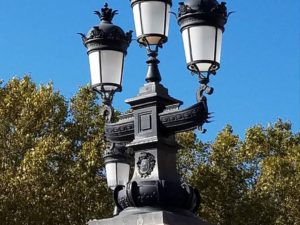 Ancient lighting in #Bordeaux  #lighting #frenchlanterns #lightposts #postlighting
