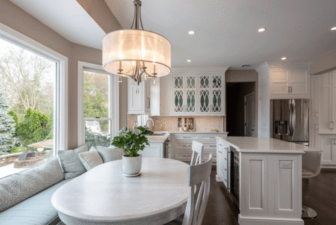 Double-Island-Creative-Kitchen-Design-breakfast-nook