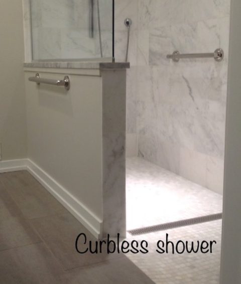 Curbless showers 2 ways! Ready to remodel your bathroom for a 