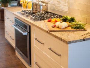 All the ingredients for a great pot of stew! #njlife #kitchenremodel #shakercabinets #granitecountertops #stainlessappliances #gascooktop #openfloorplan #newjerseykitchens #designnj
